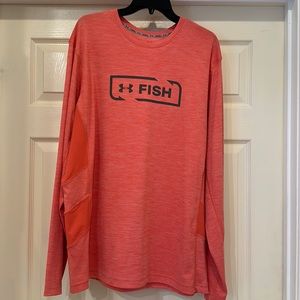 Under Armour 2XL Fish Shirt